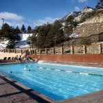Hot springs lap pool